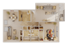 Woodlake Park Aspen 1142 Floor Plan Woodlake Park Aspen 1142 Floor Plan